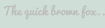 Image with Font Color BCBCBC and Background Color CFDED7